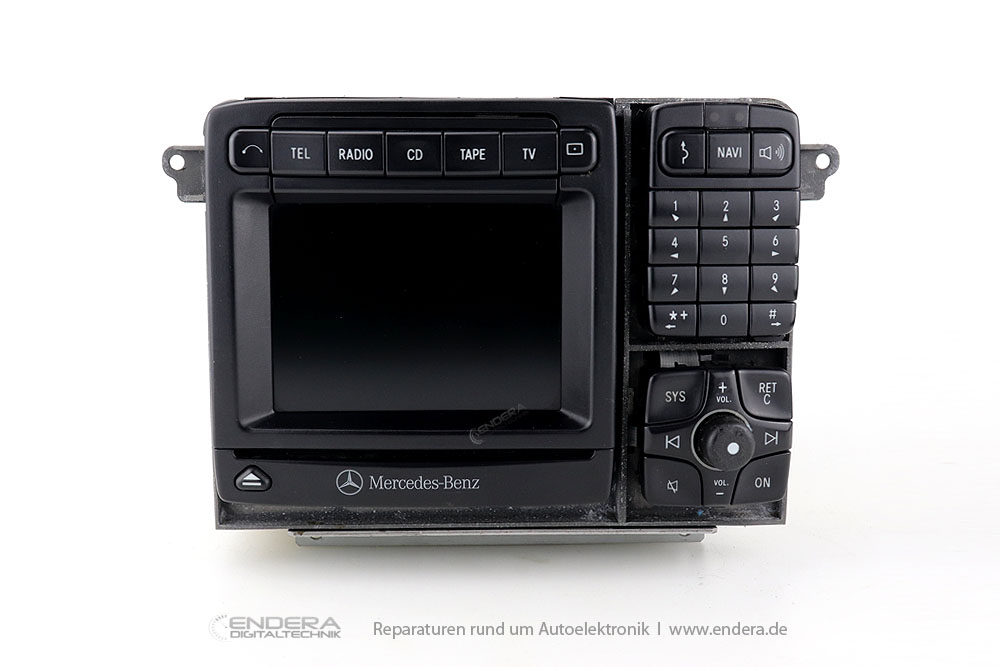 Navigation Reparatur Mercedes W220